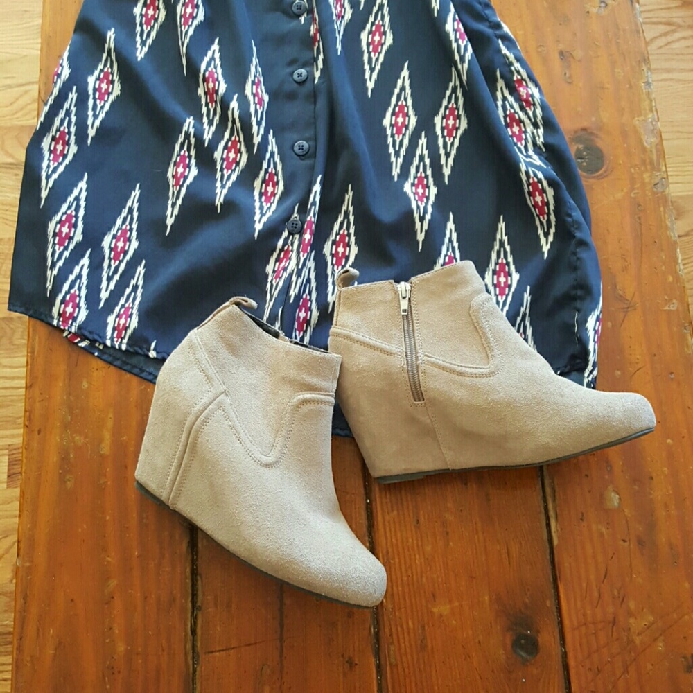 Suede Dolce Vita Wedge Booties
